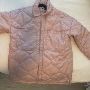 Tall misguided quilted puffer. Warm